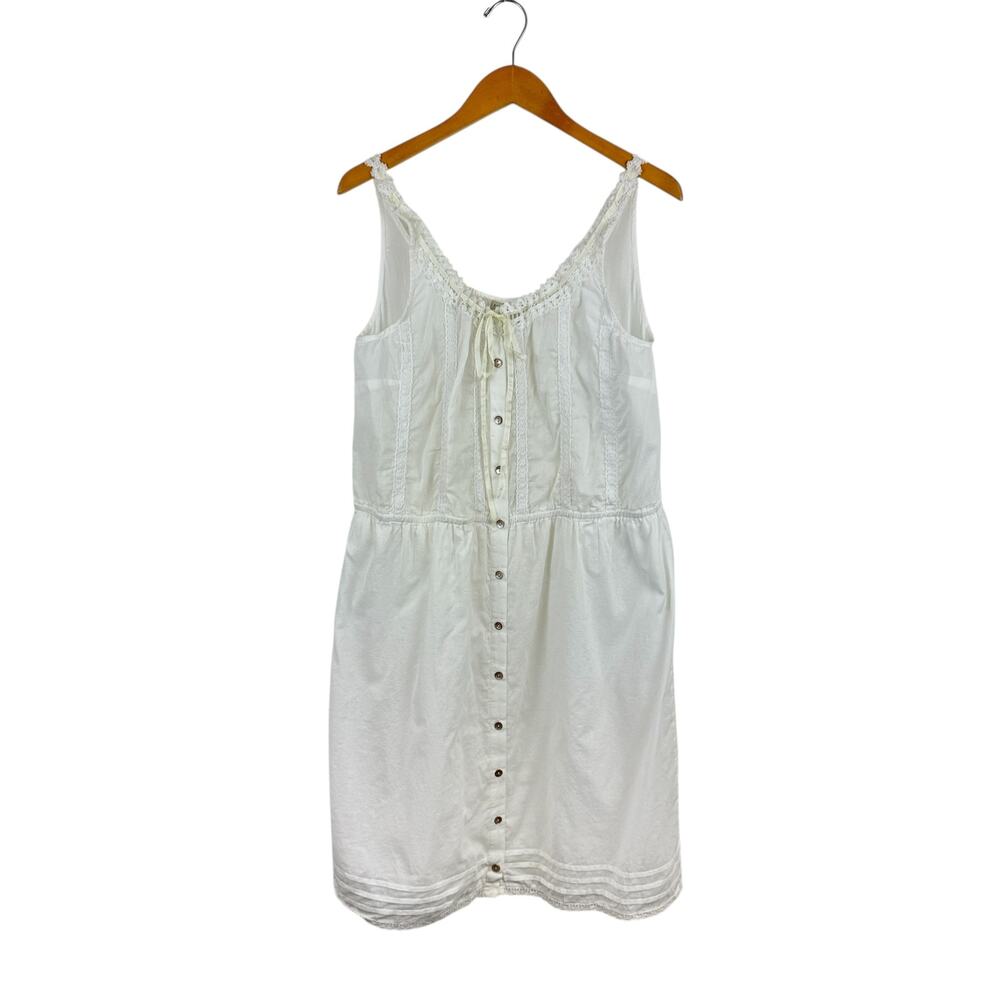VTG Sanctuary Ivory Cotton Slip Dress